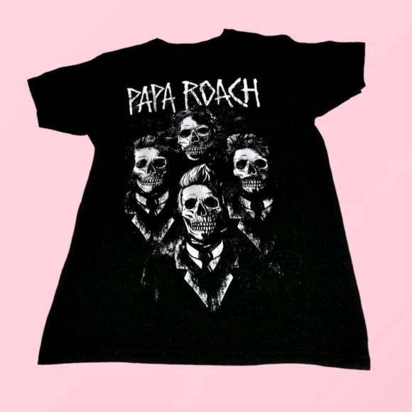 Papa Roach concert tee from 2018 tour Double-sided t-shirt (M) - Picture 3 of 4